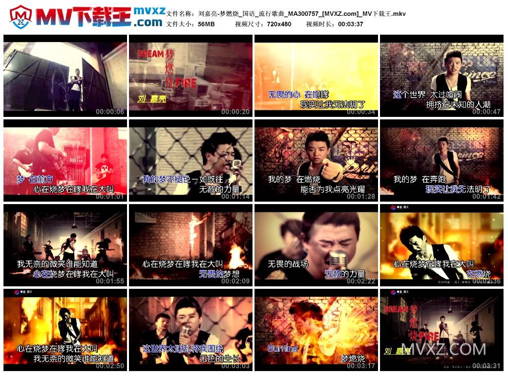 刘嘉亮-梦燃烧_国语_流行歌曲_MA300757